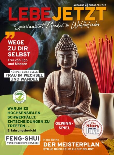 Lebe Jetzt – Oktober 2025 Cover