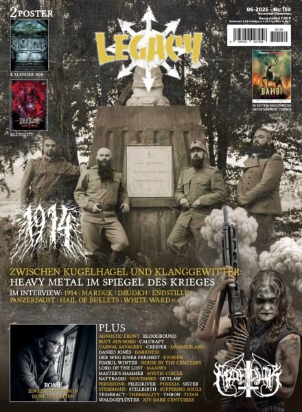 Legacy Magazin – November-Dezember 2025 Cover