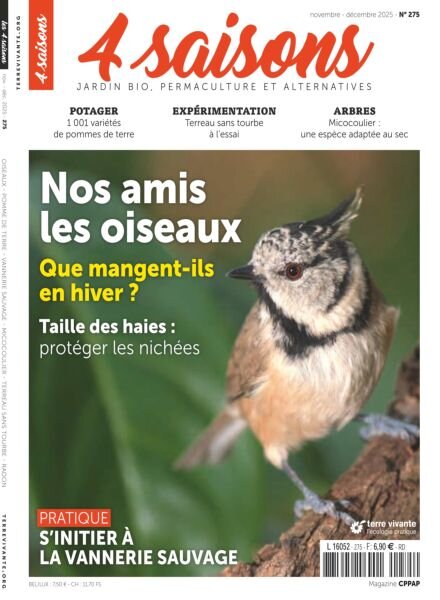 Les 4 Saisons – Novembre-Decembre 2025 Cover