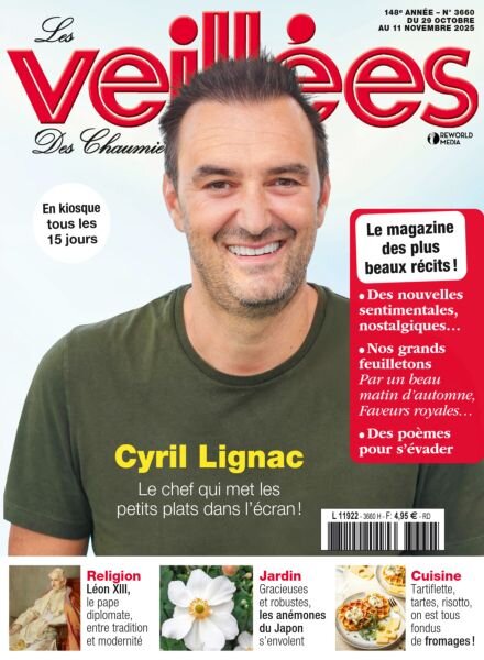 Les Veillees des chaumieres – 29 Octobre 2025 Cover