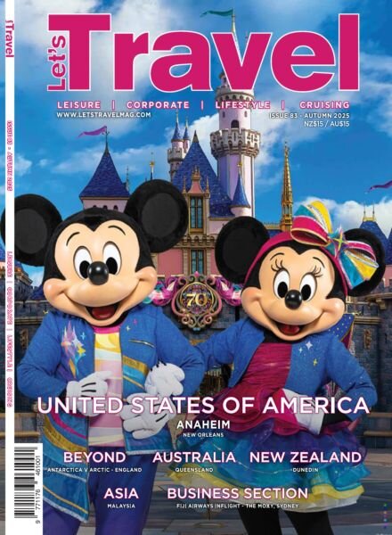 Let’s Travel New Zealand Magazine – Autumn 2025 Cover