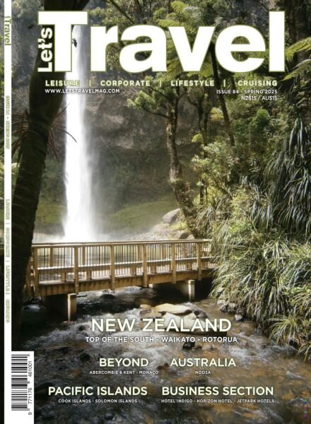 Let’s Travel New Zealand Magazine – Spring 2025 Cover