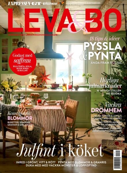 Leva & Bo – 14 November 2025 Cover