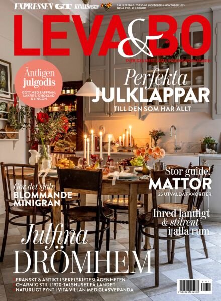 Leva & Bo – 31 Oktober 2025 Cover