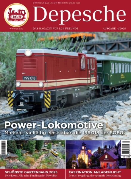 LGB Depesche – 7 November 2025 Cover