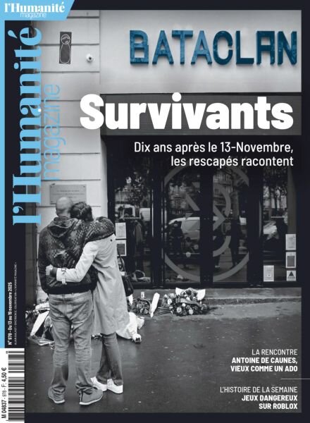 L’Humanite Magazine – 13 Novembre 2025 Cover