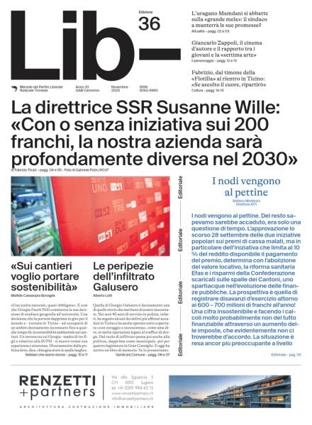 Lib- – Novembre 2025 Cover