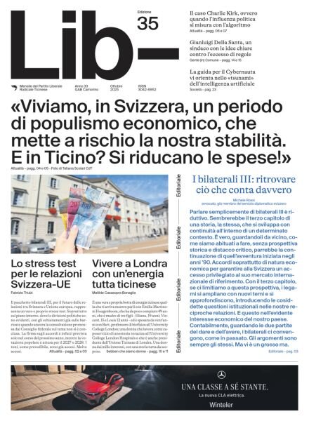 Lib- – Ottobre 2025 Cover