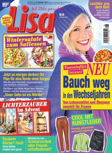 Lisa – 18 November 2025 Cover