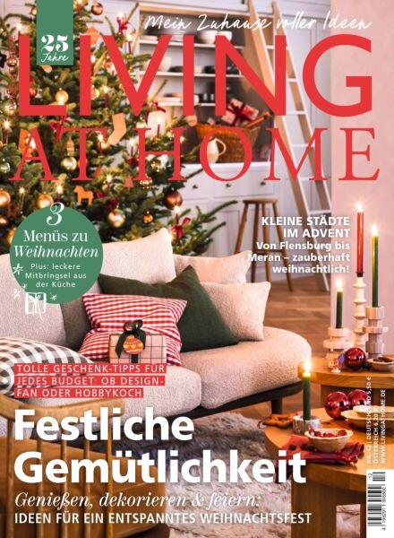 Living at Home – Dezember 2025 Cover