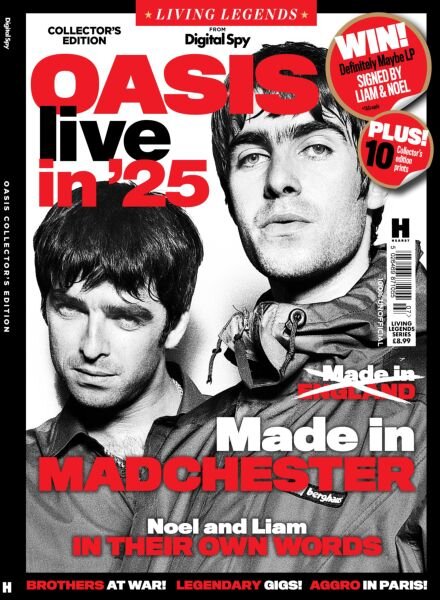 Living Legends – Oasis – November 2025 Cover