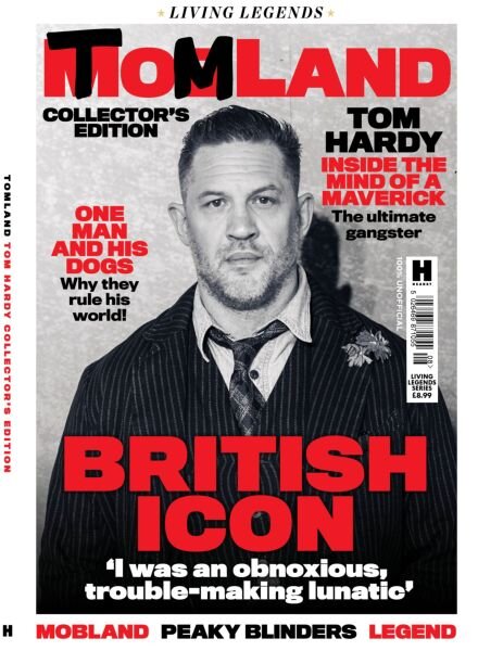 Living Legends – Tom Hardy – November 2025 Cover