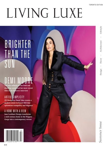 Living Luxe Magazine – Summer 2025 Cover