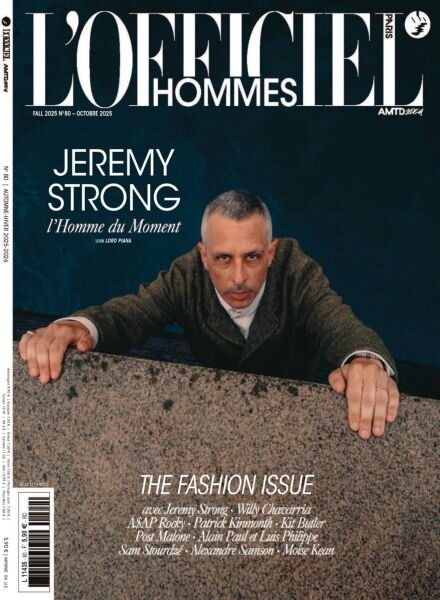 L’Officiel Hommes Paris – Octobre 2025 Cover