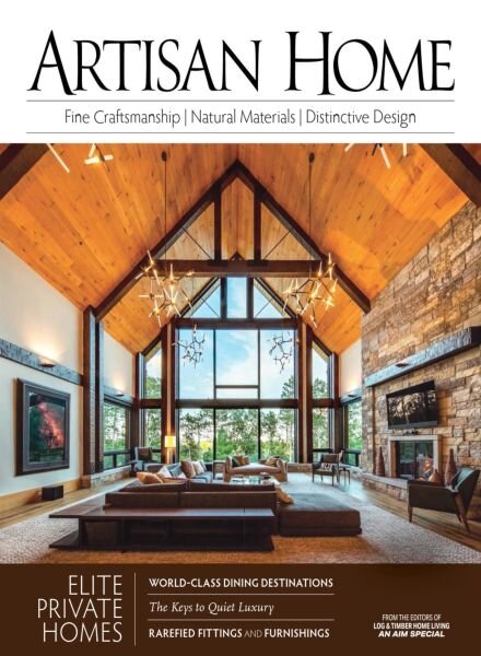 Log & Timber Home Living – Artisan Home 2026 Cover
