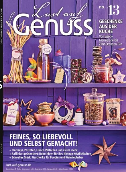Lust auf Genuss – Nr 13 2025 Cover