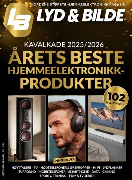 Lyd & Bilde – December 2025 Cover