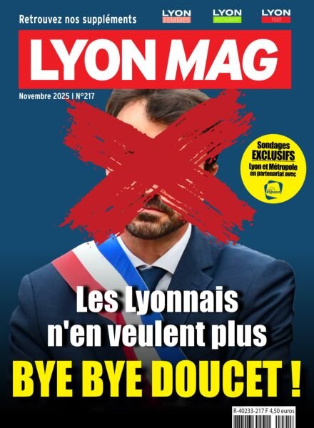 Lyon Mag – Novembre 2025 Cover
