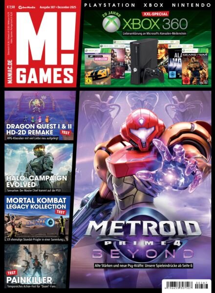 M! Games – Dezember 2025 Cover