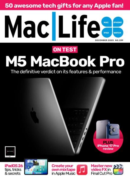MacLife UK – December 2025 Cover