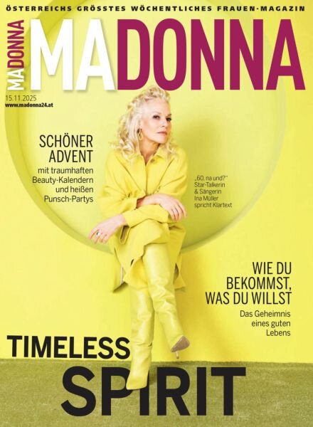 Madonna – 15 November 2025 Cover