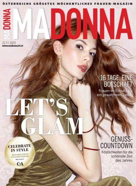 Madonna – 22 November 2025 Cover