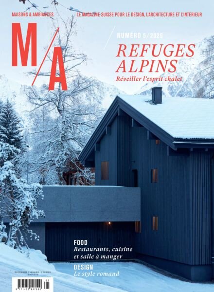 Maisons et Ambiances – Decembre 2025 – Janvier-Fevrier 2026 Cover