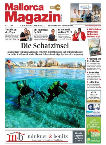 Mallorca Magazin – 30 Oktober 2025 Cover