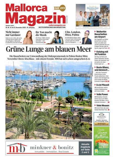 Mallorca Magazin – 6 November 2025 Cover