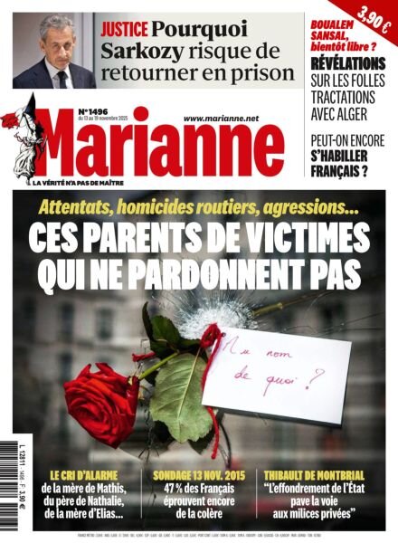 Marianne – 13 Novembre 2025 Cover