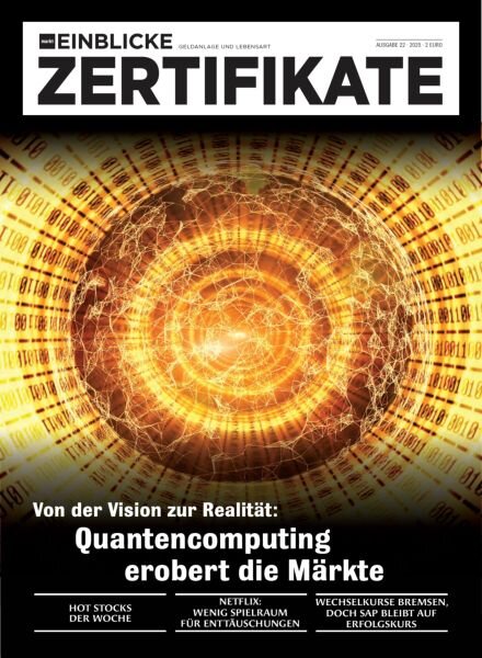 marktEINBLICKE Zertifikate – 29 Oktober 2025 Cover