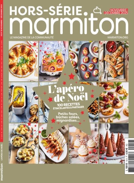 Marmiton – Hors-Serie N 19 – Novembre-Decembre 2025 Cover