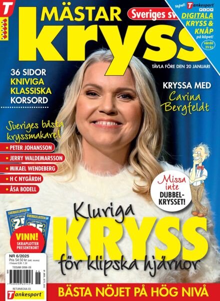 Mastarkryss – November 2025 Cover