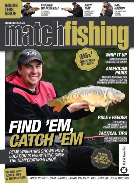 Match Fishing – November 2025 Cover