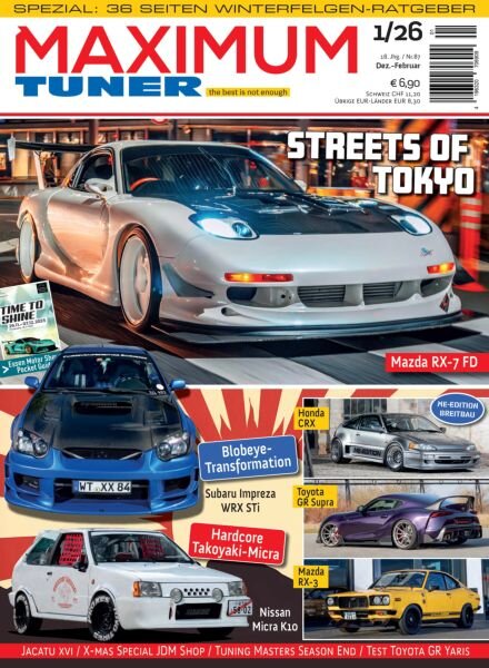 Maximum Tuner – Januar 2026 Cover
