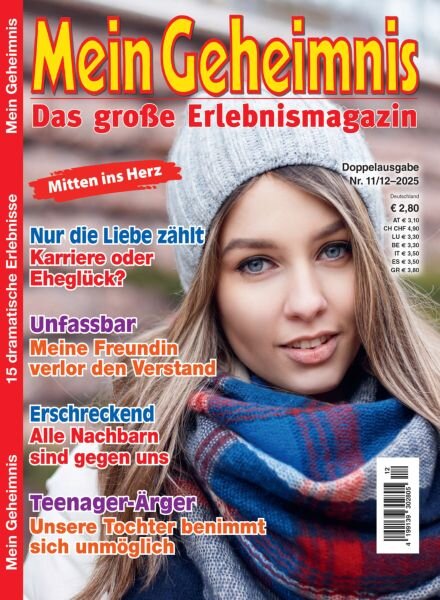 Mein Geheimnis – November-Dezember 2025 Cover