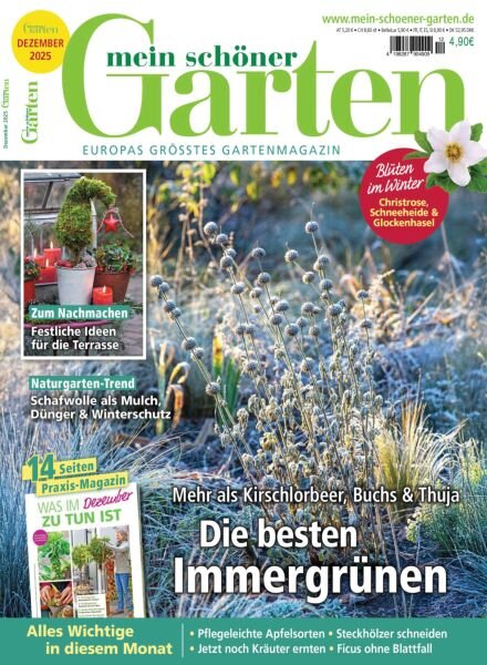 Mein schoner Garten – Dezember 2025 Cover