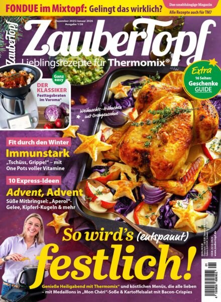 mein ZauberTopf – Dezember 2025 – Januar 2026 Cover