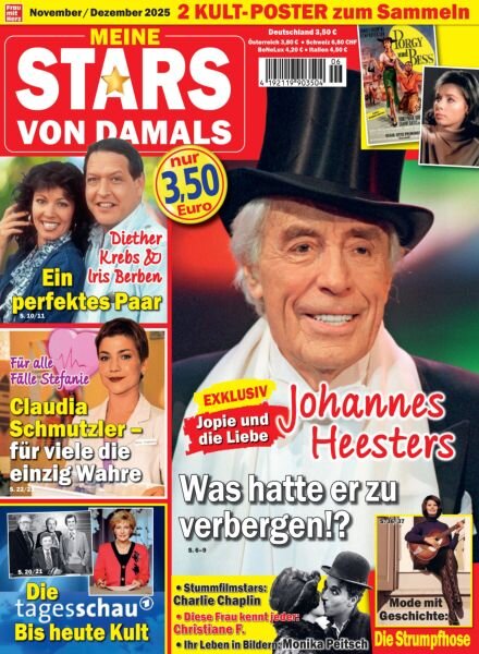 Meine Stars von Damals – November-Dezember 2025 Cover