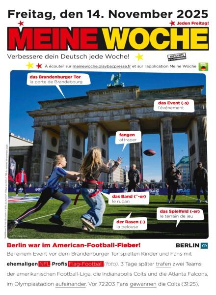 Meine Woche – 13 November 2025 Cover
