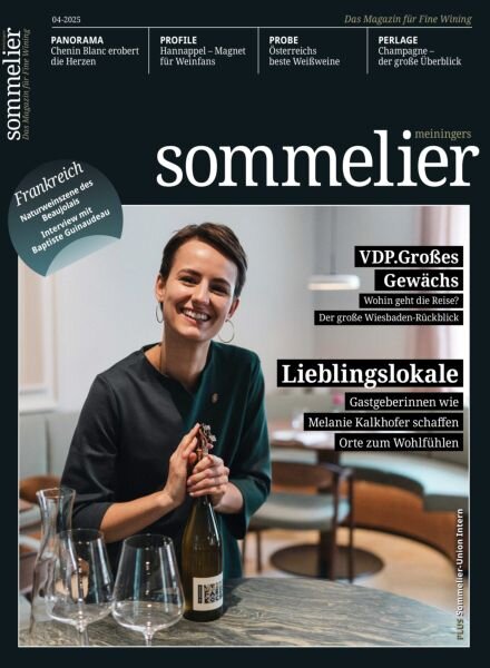 Meiningers Sommelier – November 2025 Cover