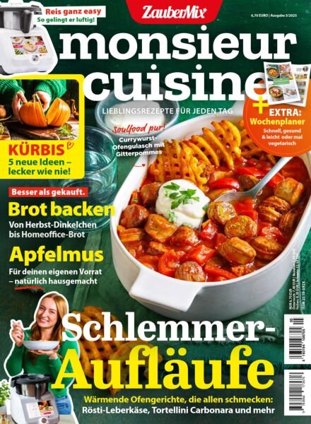 MeinZauberTopf Monsieur Cuisinen – Nr 5 2025 Cover