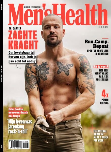 Men’s Health Netherlands – 25 November 2025 Cover