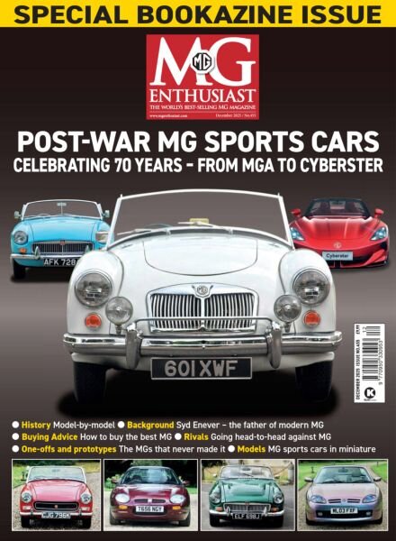 MG Enthusiast – December 2025 Cover
