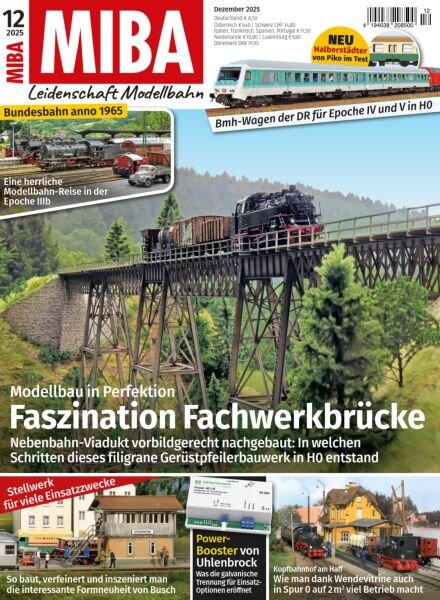 Miba Magazin – Dezember 2025 Cover