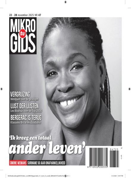 Mikro Gids – 18 November 2025 Cover