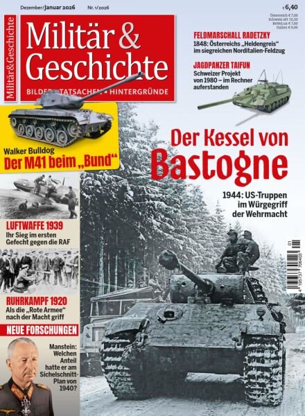 Militar & Geschichte – Dezember 2025 – Januar 2026 Cover