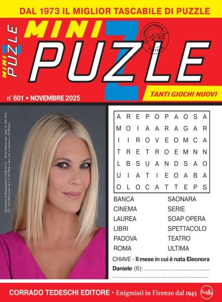 Mini Puzzle – Novembre 2025 Cover