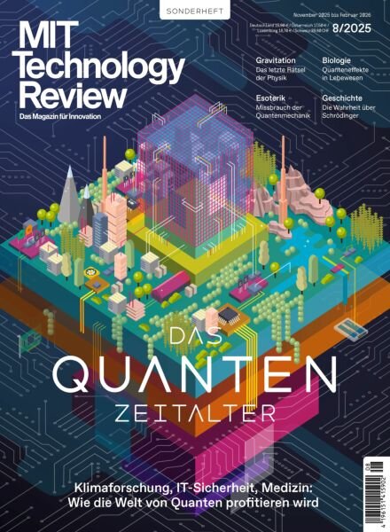MIT Technology Review Germany – November 2025 – Februar 2026 Cover