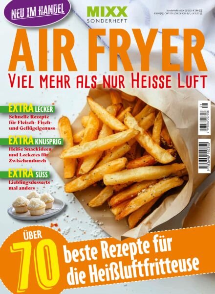 Mixx Magazin – Airfryer Spezial Nr 1 2025 Cover